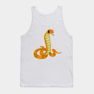 Cute Snake Drawing Tank Top